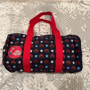 Vintage Monchichi Mini Duffle Bag